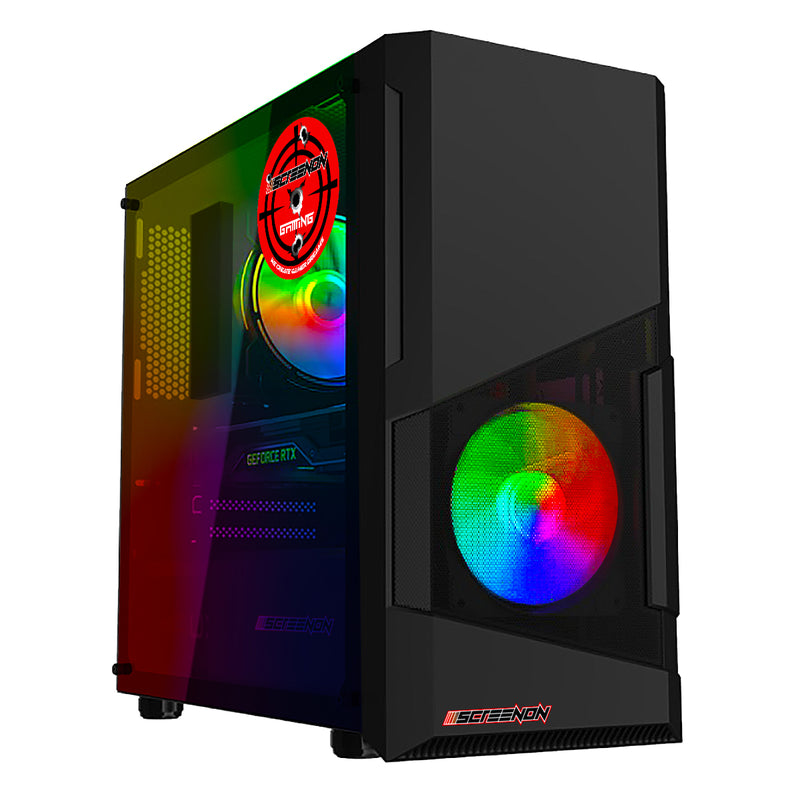 ScreenON - Game Computer / Gaming PC - Ryzen 3 - 512GB SSD - 16GB RAM - Radeon RX Vega 8 - Game PC TX86534 - Windows 11