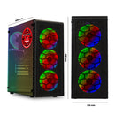 ScreenON - Gaming Set - S24-TX88793 (24" Monitor + Toetsenbord + Muis)