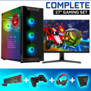 Screenson - Juego de juegos - X48187 - V2 (GamePc.x48187 + monitor de 27 pulgadas + teclado + mouse)