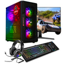 Screenson - Juego de juegos - X52184 - V2 (GamePC.X52184 + Monitor de 27 pulgadas + teclado + mouse)
