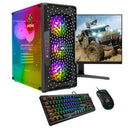 Screenson - Juego de juegos - X54196 - V2 (GamePC.X54196 + Monitor de 27 pulgadas + teclado + mouse)