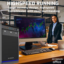 Intel complete PC set | Intel Core i5 | 16 GB DDR4 | 1 TB SSD - NVME + 2 x 24 inch monitor + mouse + keyboard | Windows 11 Pro