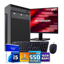 Intel complete PC set | Intel Core i7 | 16 GB DDR4 | 1 TB SSD - NVME + 24 inch monitor + mouse + keyboard | Windows 11 Pro