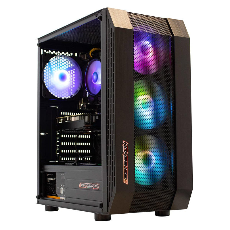 ScreenOn - AMD Ryzen 3 2200G Allround Game Computer / Gaming PC - Geforce GTX 1050 Ti 4GB - 8GB 2666 RAM + 240GB SSD - ScreenOn