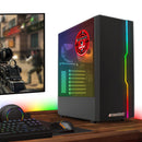 ScreenON - Game Computer / Gaming PC - Ryzen 3 - 500GB M.2 SSD - 16GB RAM - Radeon RX Vega 8 - Game PC TX86540 - Windows 11 - ScreenOn