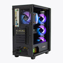 ScreenON - Racing Gaming Set + Aston Martin Flag - F4315024 - (GamePC.F13050 + 24 Inch Monitor + Toetsenbord + Muis + Controller + Gratis Aston Martin Flag) - ScreenOn