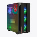 ScreenON - Racing Gaming Set + Ferrari Flag - F5215024 - (GamePC.F12050 + 24 Inch Monitor + Toetsenbord + Muis + Controller + Gratis Ferrari Flag) - ScreenOn