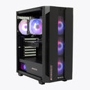 ScreenON - Racing Gaming Set + Red Bull Flag - F2225024 - (GamePC.F12050 + 24 Inch Monitor + Toetsenbord + Muis + Controller + Gratis Red Bull Flag) - ScreenOn